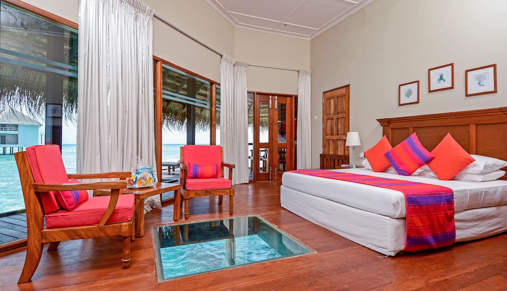 Water Villa at Adaaran club Rannalhi, view 4